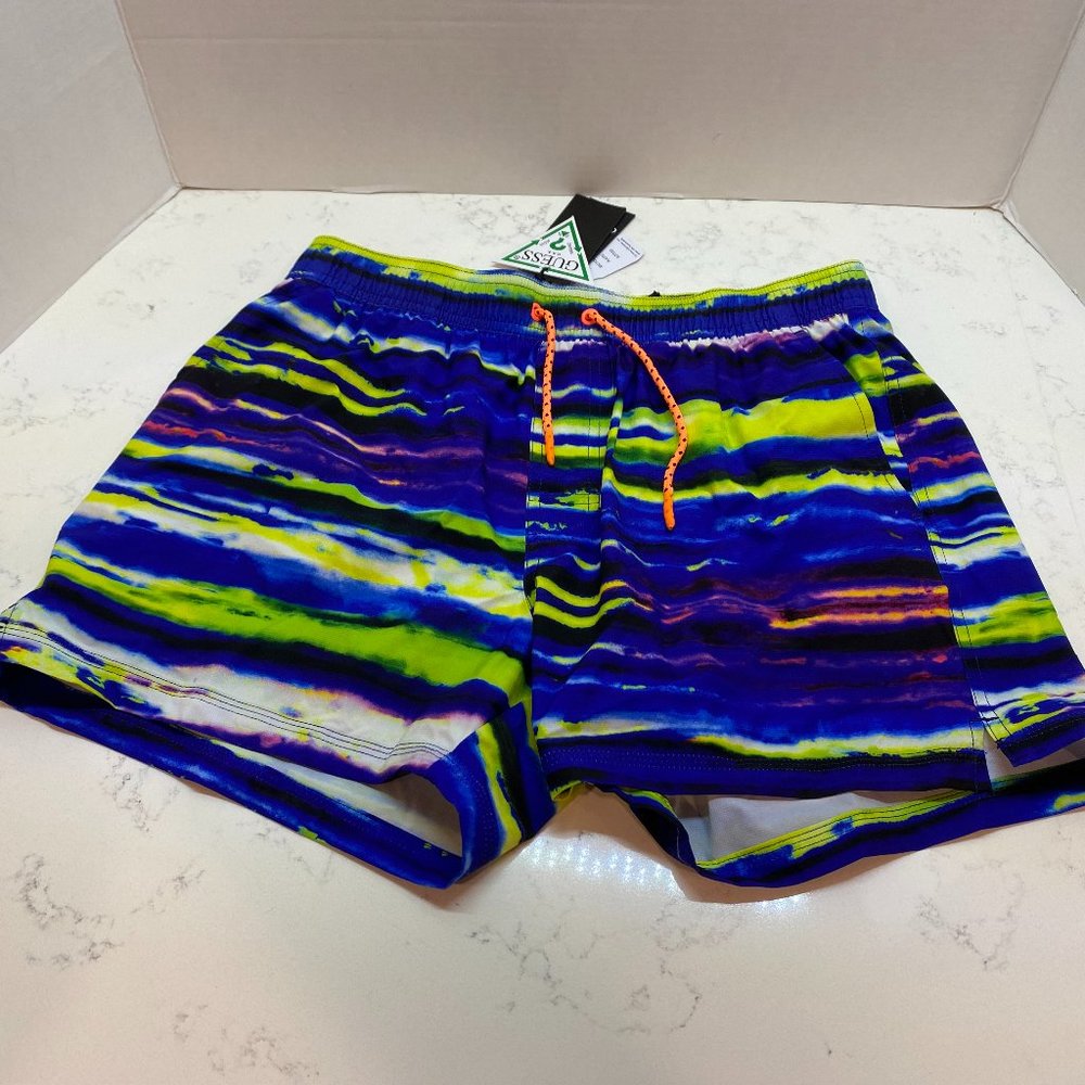 NWT Guess Woven Short swimsuit